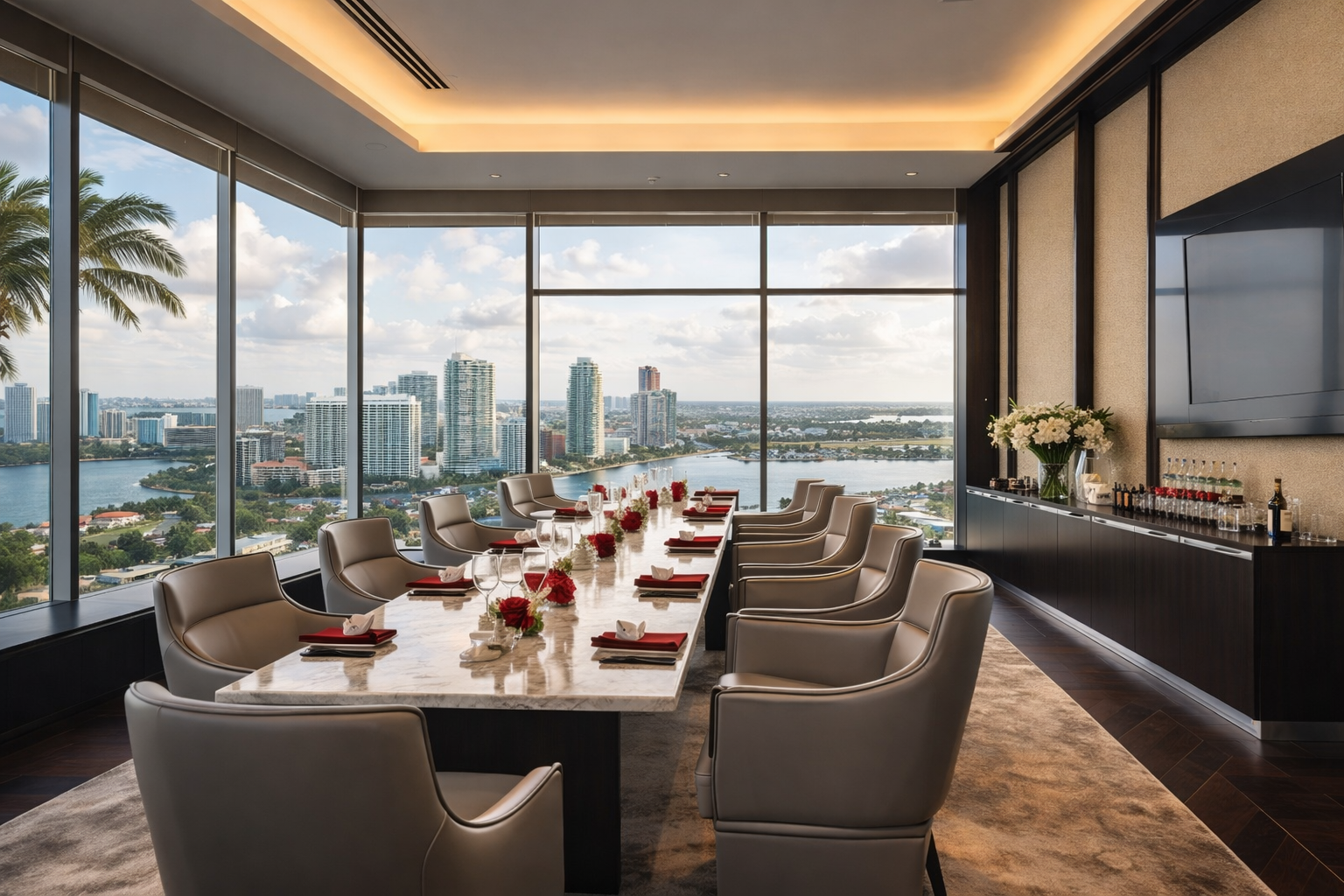 Commercial leather cleaning and maintenance service in Florida